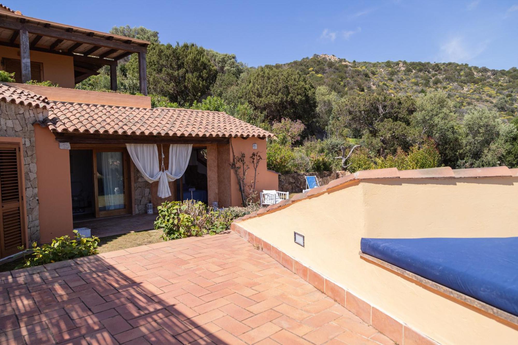 Residenza Del Barone Villa Zoe Chia - Vista Mare Zewnętrze zdjęcie